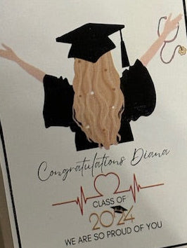 Graduation Card - Personalized for Nurse Graduate
