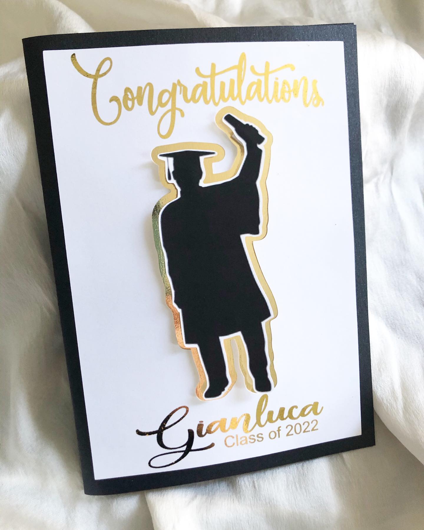Graduation Card - PERSONALIZED FOR HIM