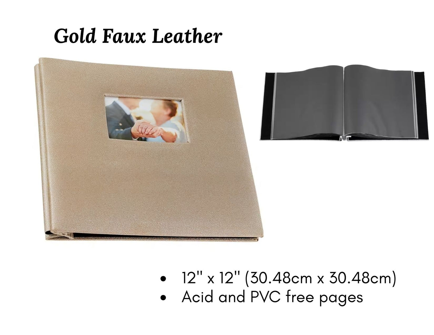 Postbound Story Album (Average 180 photos)