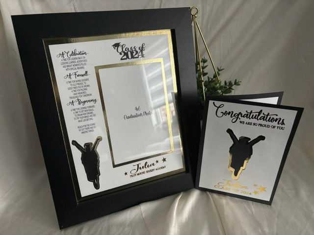Graduate Frame Gift... A celebration, A Farewell, A Celebration...