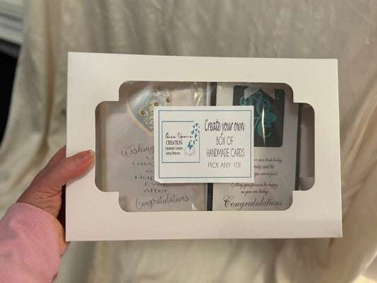 BOX OF CARDS