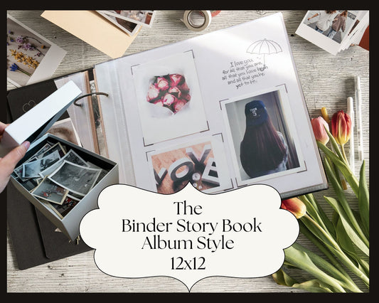THE BINDER STORY BOOK ALBUM STYLE (180 + PHOTOS)