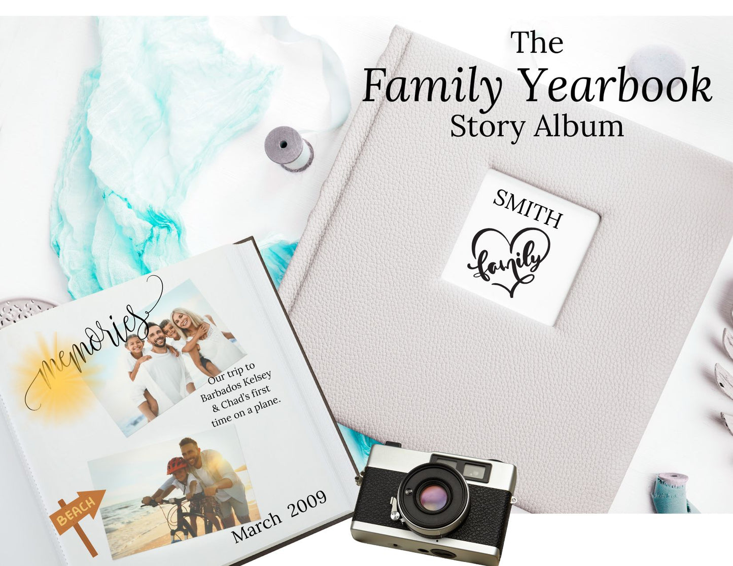 Family Year Book Album