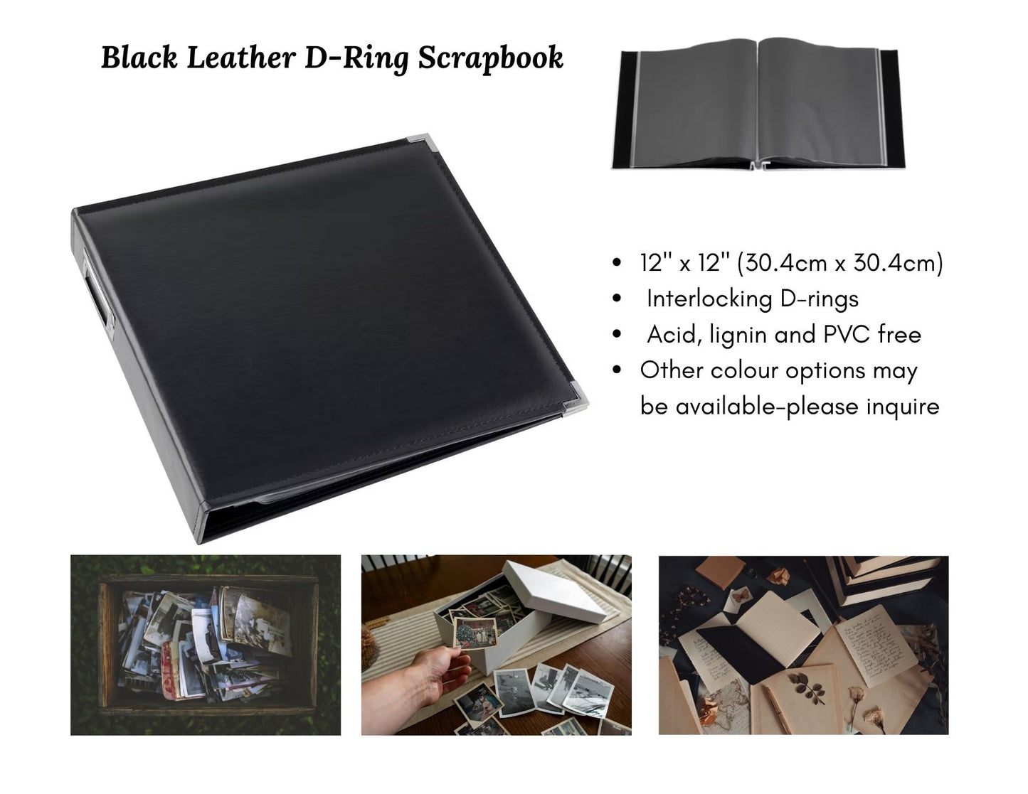 THE BINDER STORY BOOK ALBUM STYLE (180 + PHOTOS)
