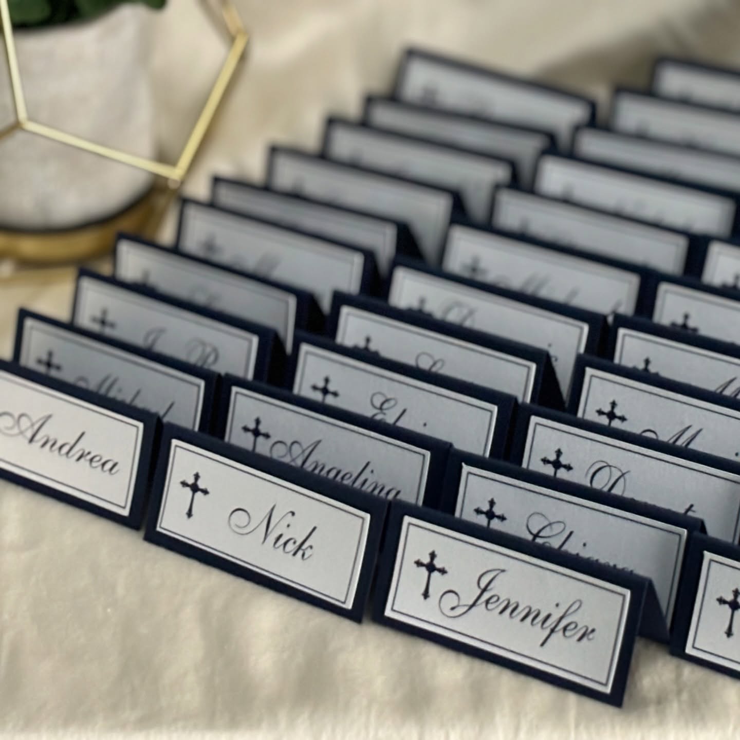 Seating Card -Tent Style