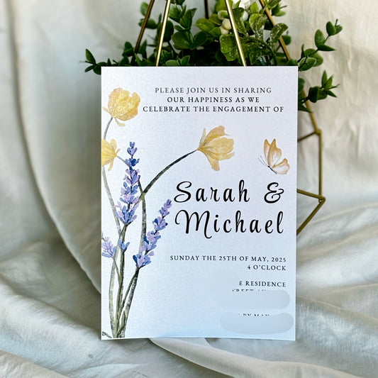 Engagement -Spring Floral Theme