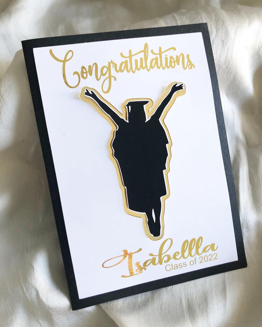 Graduation Card - PERSONALIZED FOR HER
