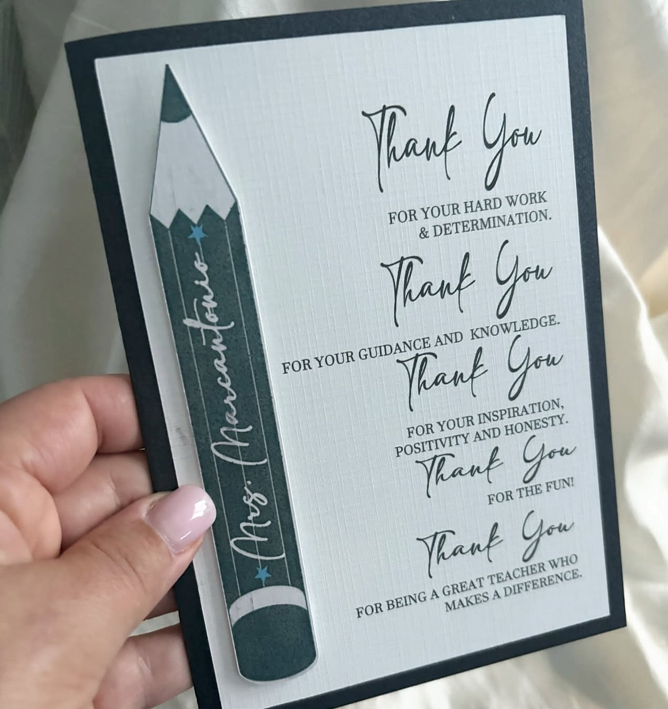 Teacher Cards