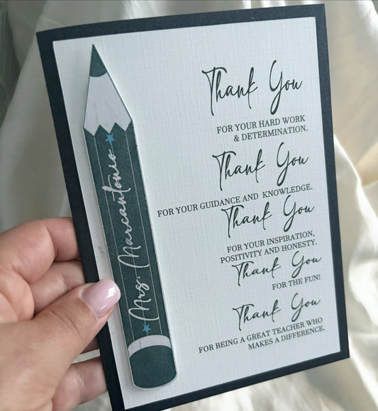 Teacher Cards